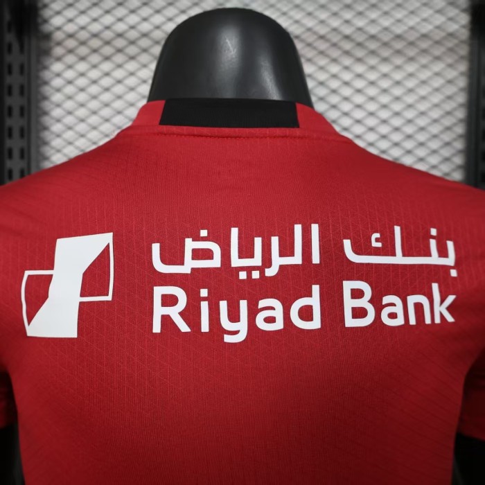 25-26 Al-Hilal Red Player Version Soccer Jersey
