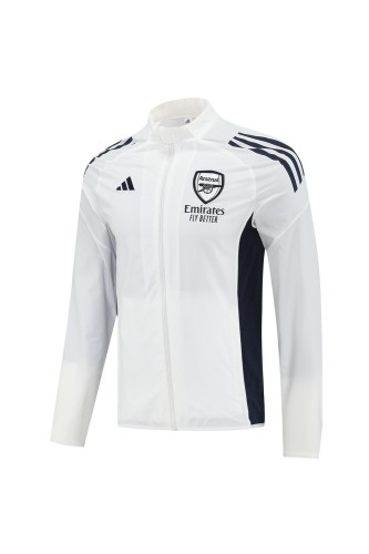 25-26 ARS White Windbreaker