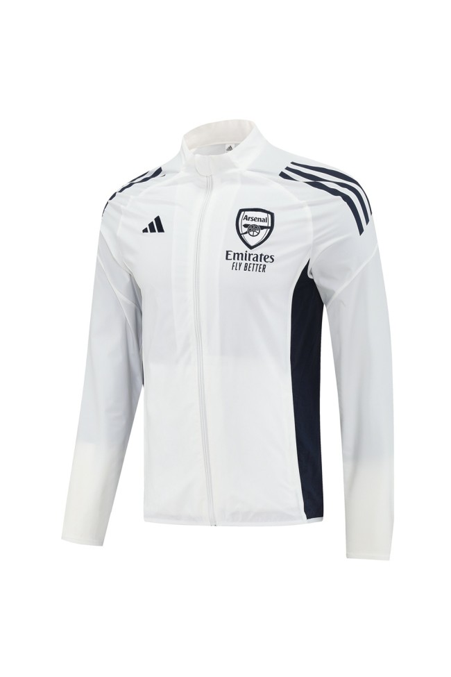 25-26 ARS White Windbreaker