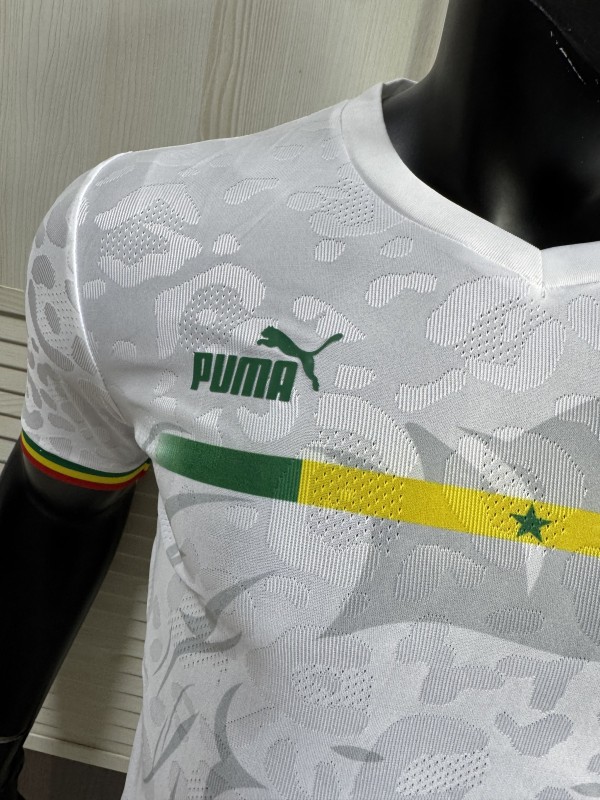 25-26 Senegal White Player Version Soccer Jersey