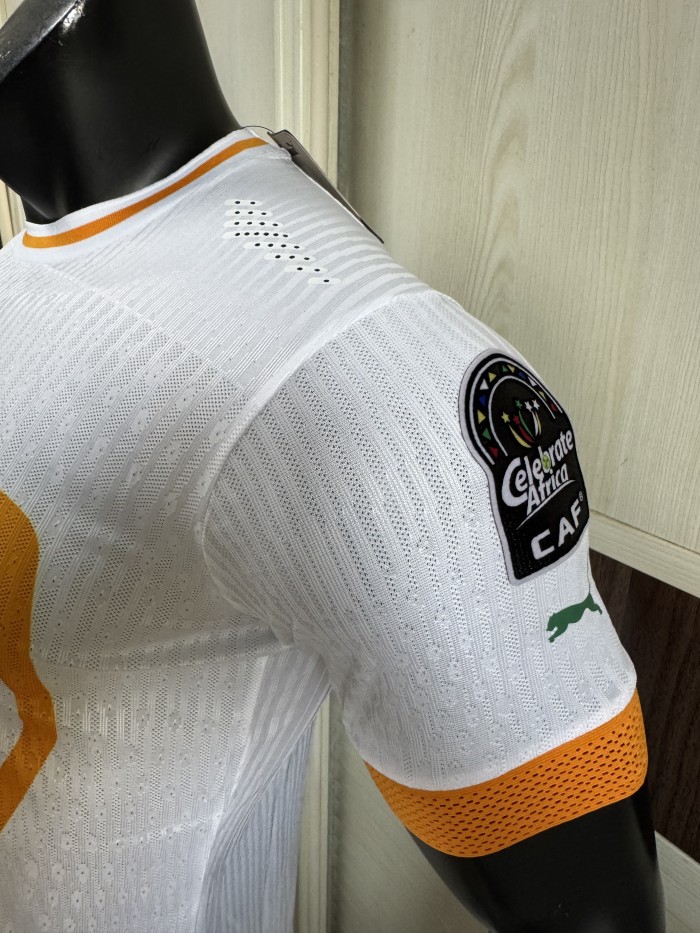 25-26 Ivory Coast White Player Version Soccer Jersey