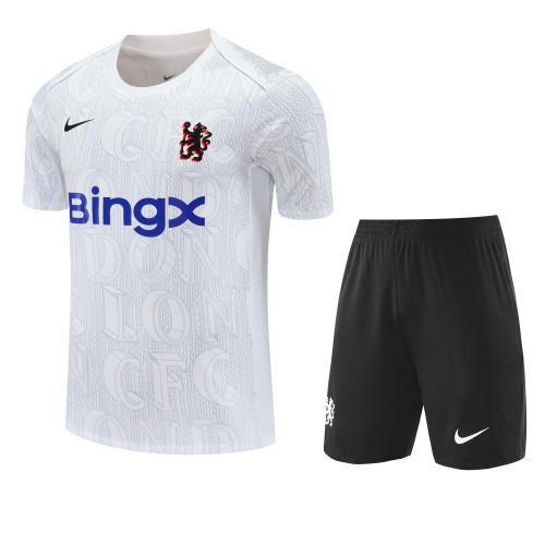25-26 CHE White Training Short Suit
