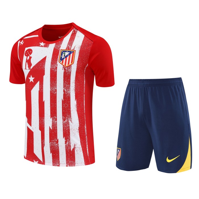 25-26 ATM Red Training Short Suit
