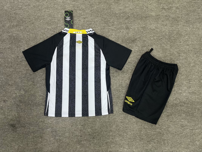 25-26 Santos FC Away Kids Soccer Jersey