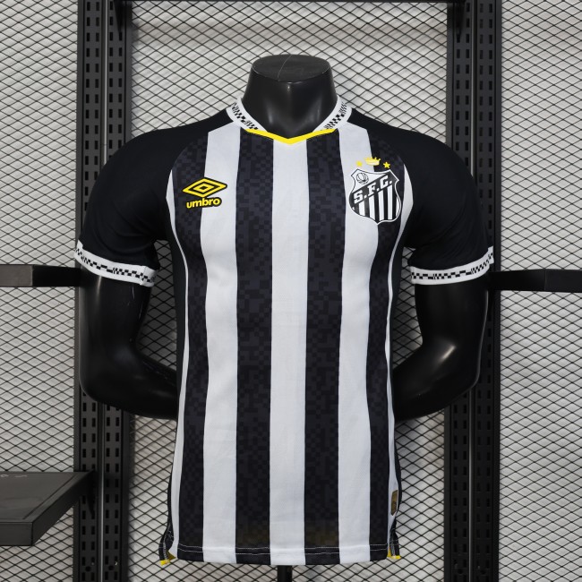 25-26 Santos FC Away Player Version Soccer Jersey