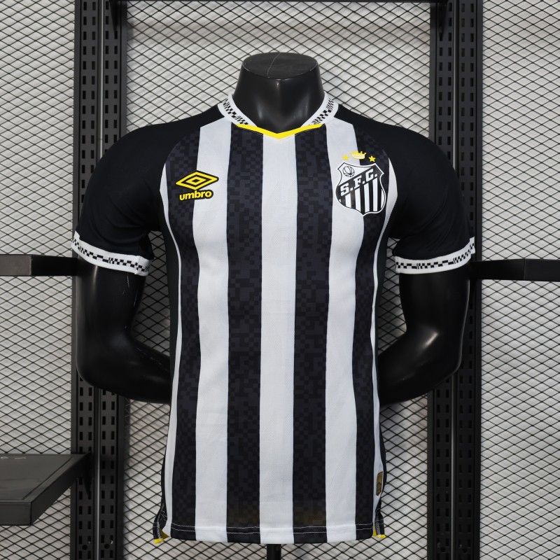 25-26 Santos FC Away Player Version Soccer Jersey