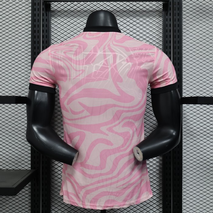 25-26 Flamengo Pink Player Version Soccer Jersey