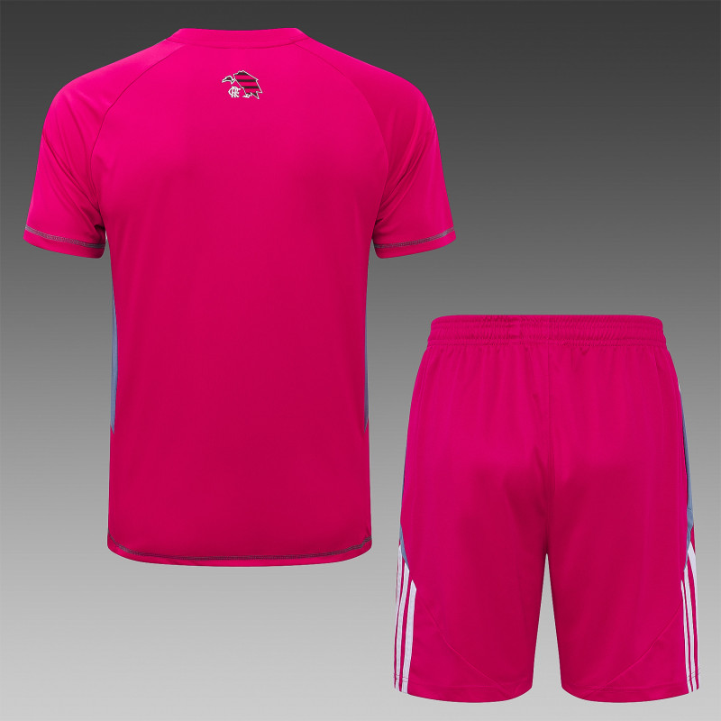 25-26 Flamengo Rose Pink Training Short Suit