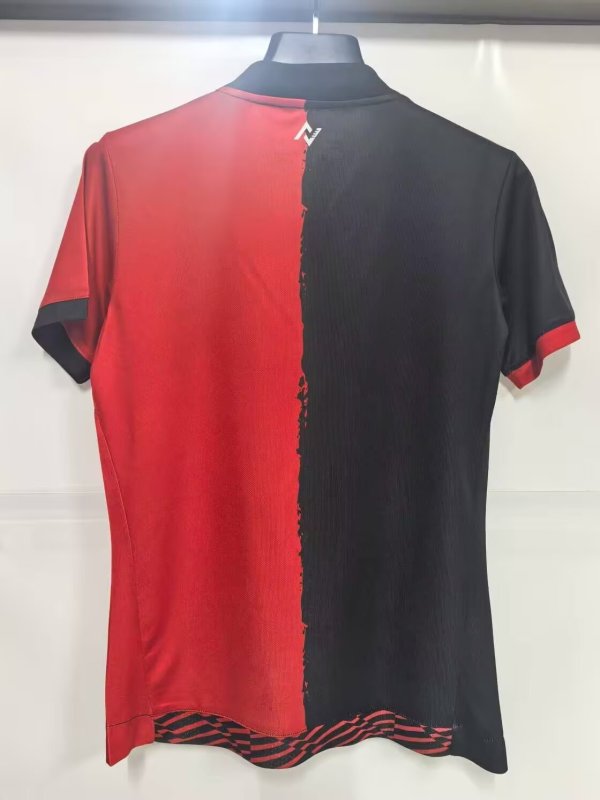 25-26 Victoria Red Black Special Edition Women Soccer Jersey