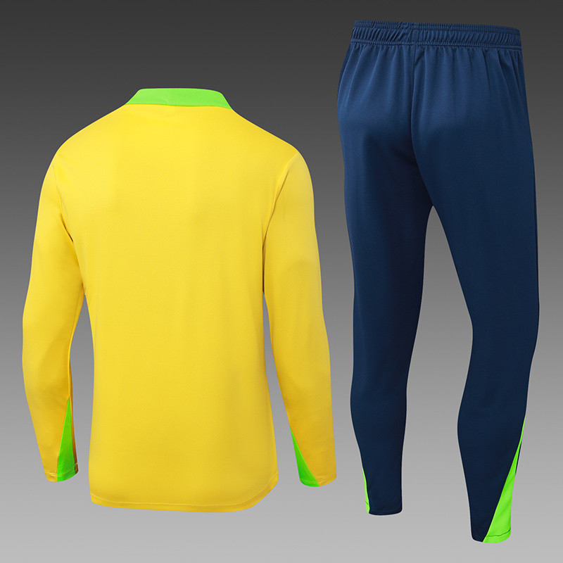 25-26 Brazil Yellow Jacket Tracksuit