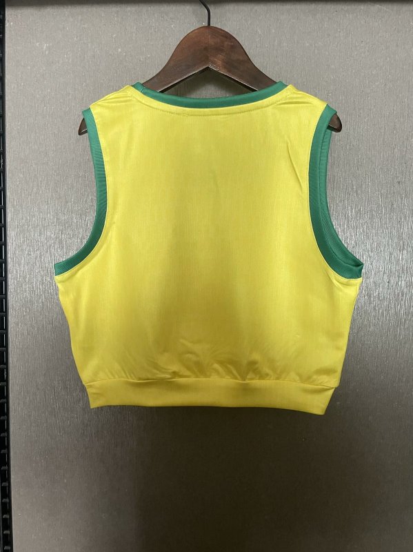 25-26 Brazil Home Women Yoga Vest