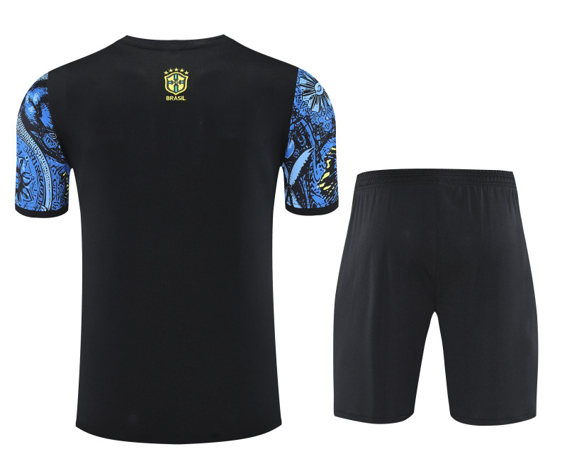 25-26 Brazil Blue Training Short Suit