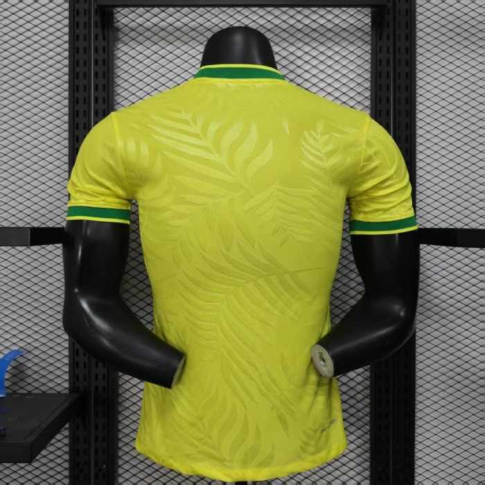 25-26 Brazil Yellow Special Edition Player Version Soccer Jersey