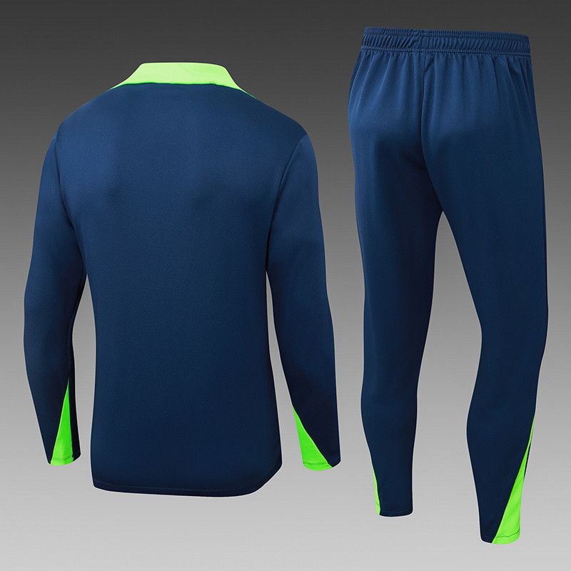 25-26 Brazil Royal Blue Jacket Tracksuit