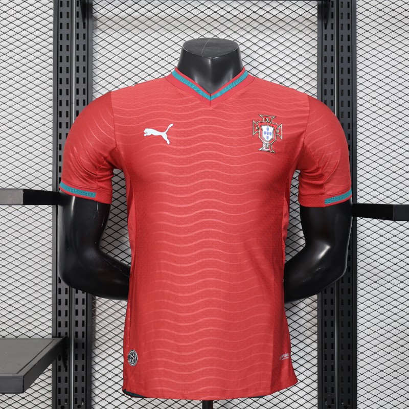 26-27 Portugal Home Player Version Soccer Jersey
