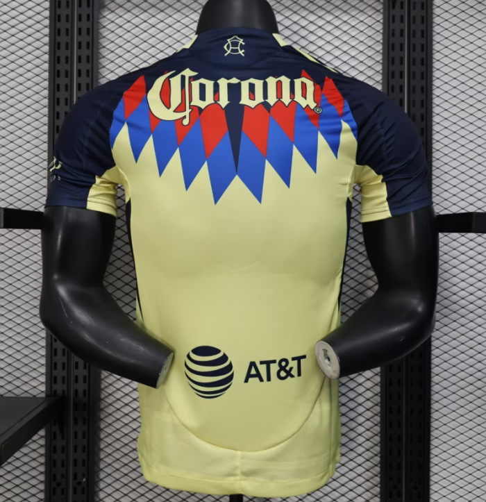 25-26 Club America Yellow Special Edition Player Version Training Shirts
