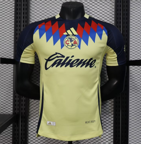 25-26 Club America Yellow Special Edition Player Version Training Shirts