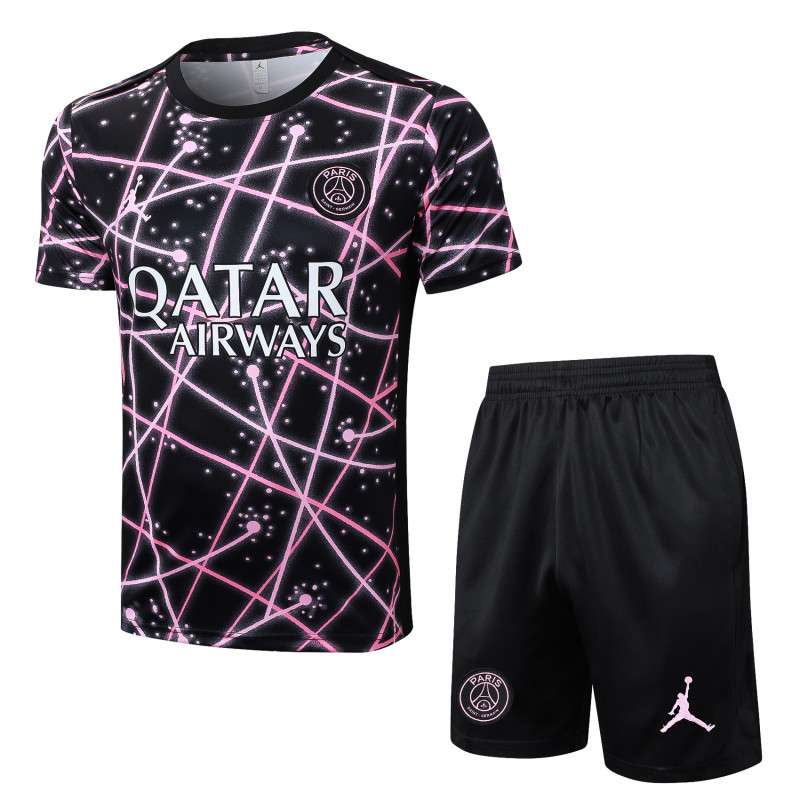 25-26 PSG Black Starry Sky Training Short Suit