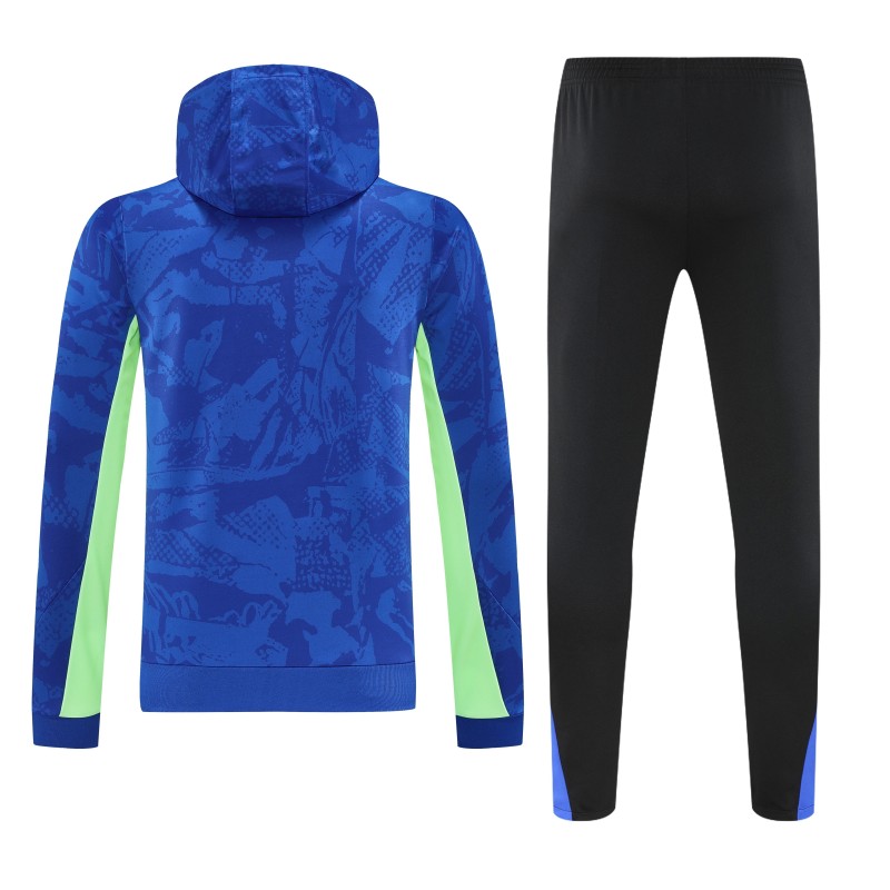 25-26 BAR Blue Hoodie Tracksuit (卫衣套装)