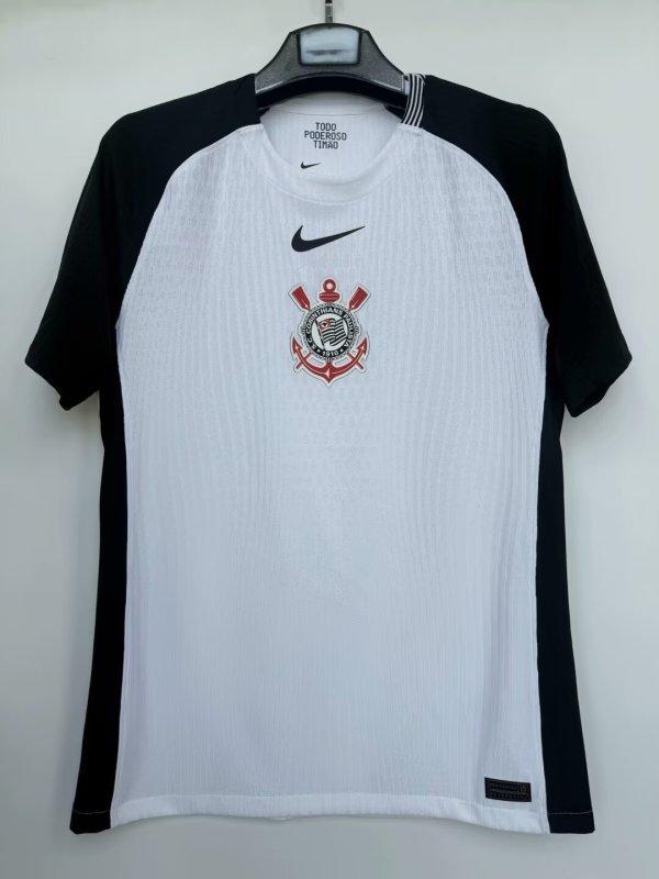 25-26 Corinthians Home Fans Soccer Jersey