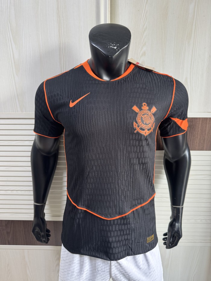 25-26 Corinthians Second Away Player Version Soccer Jersey