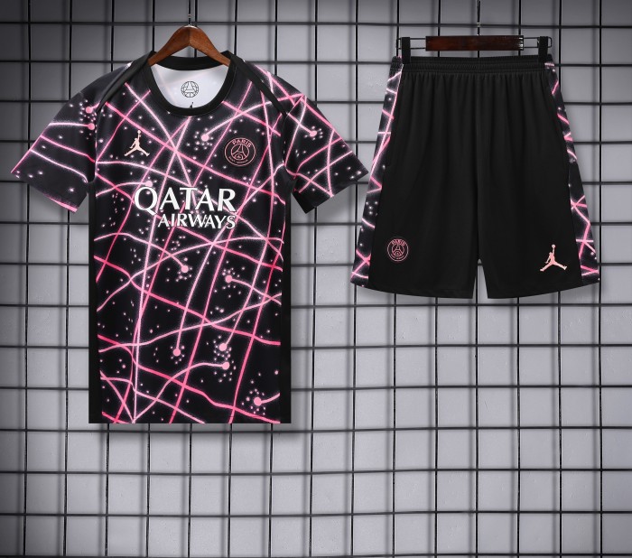 25-26 PSG Kids Black Starry Sky Soccer Jersey