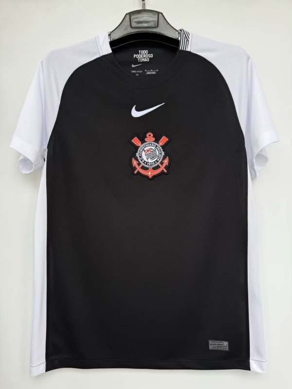 25-26 Corinthians Away Fans Soccer Jersey