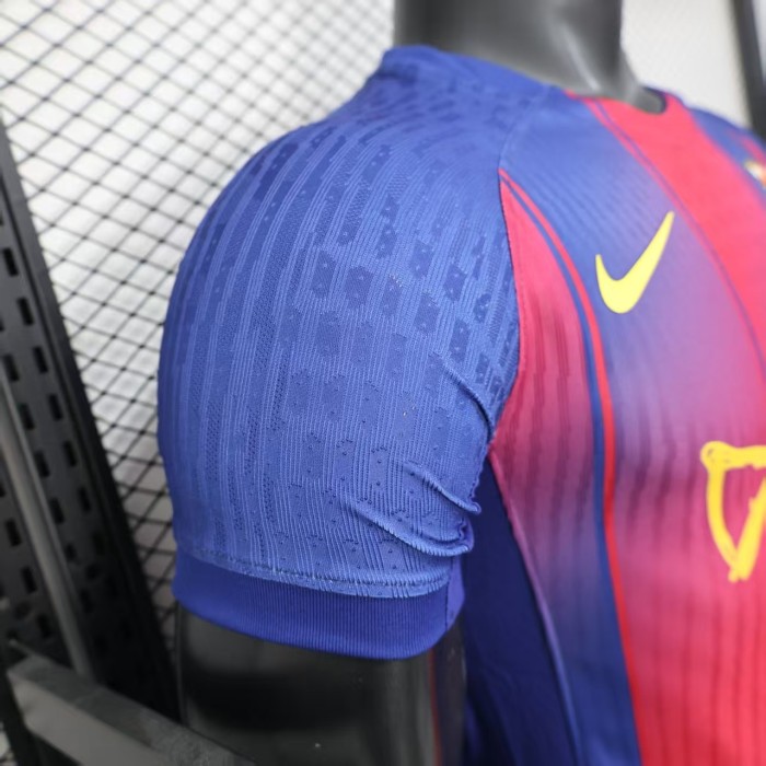 25-26 BAR Home Derby Player Version Soccer Jersey ((P德比版)