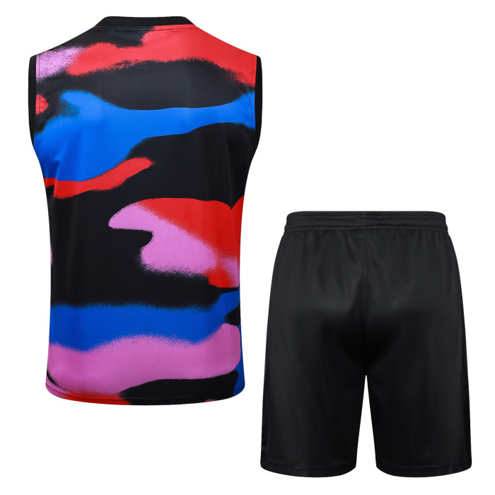 25-26 England Colorful Tank top and shorts suit