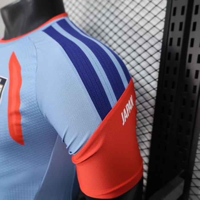 26-27 Japan Blue Grey Player Version Training shirts