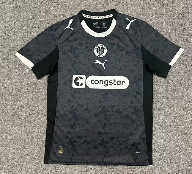 25-26 ST PAULI Second Away Fans Soccer Jersey
