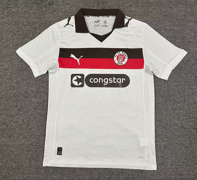 25-26 ST PAULI Away Fans Soccer Jersey
