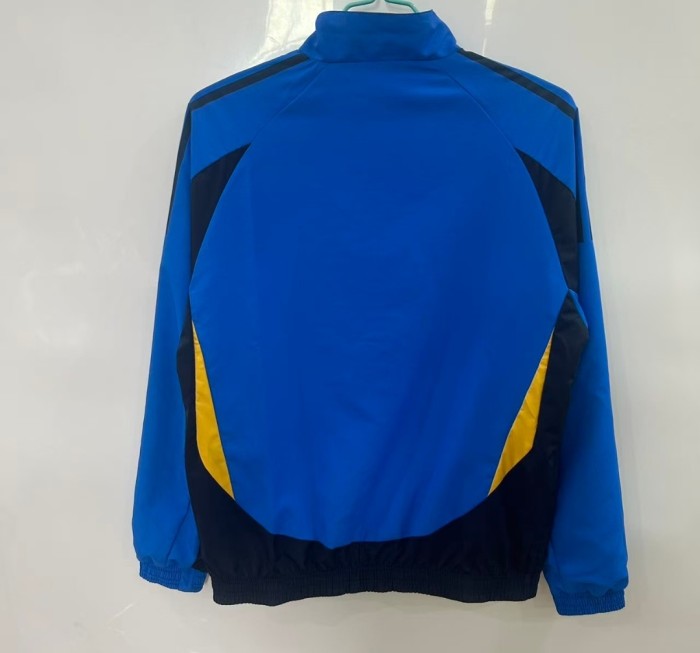 25-26 Club America Blue & Black Double Sided Windbreaker (双面风衣)