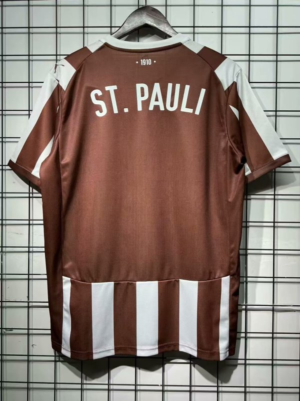 25-26 ST PAULI Home Fans Soccer Jersey