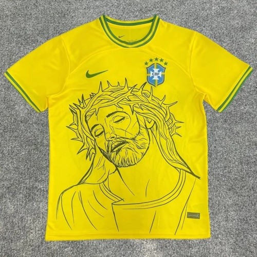 25-26 Brazil Yellow Special Edition Fans Soccer Jersey