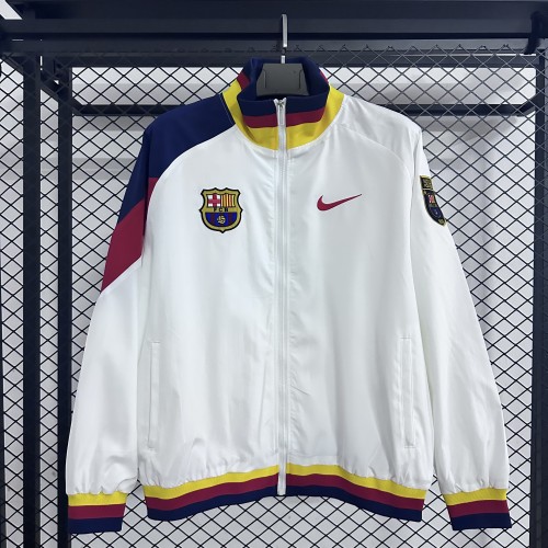 25-26 BAR White Windbreaker