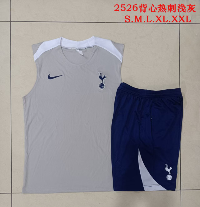 25-26 TOT Grey Tank top and shorts suit