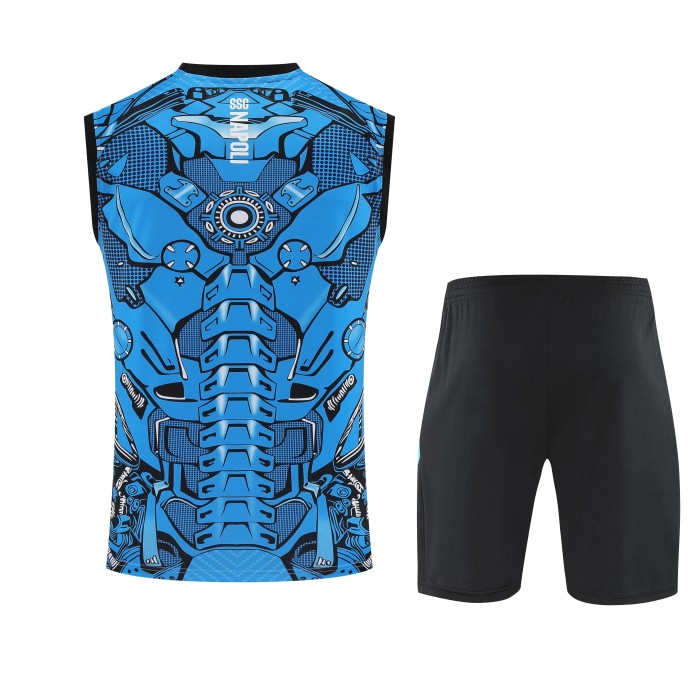 25-26 Napoli Blue Tank top and shorts suit
