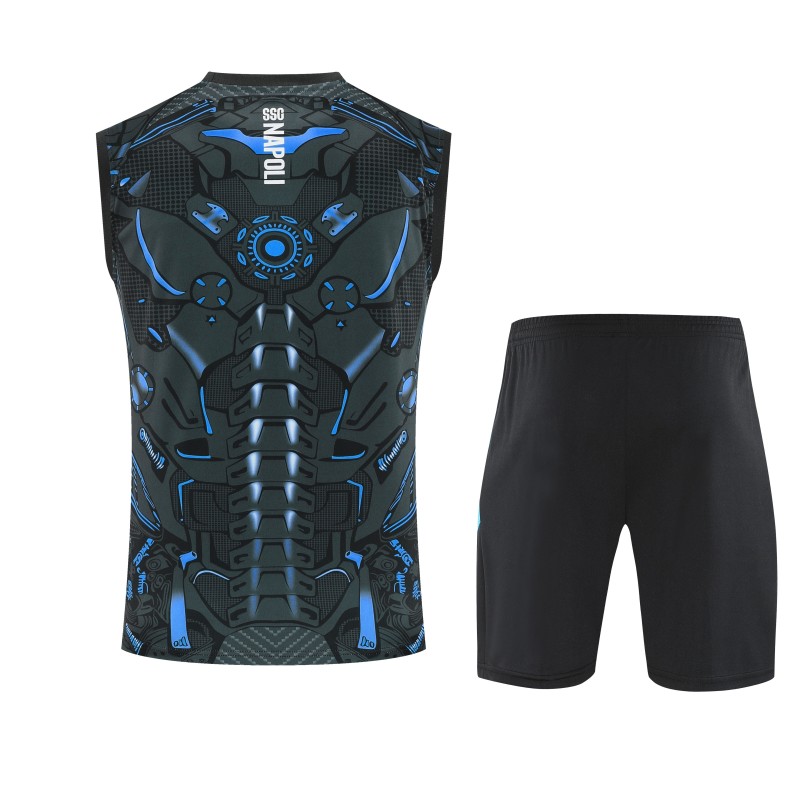 25-26 Napoli Grey Tank top and shorts suit