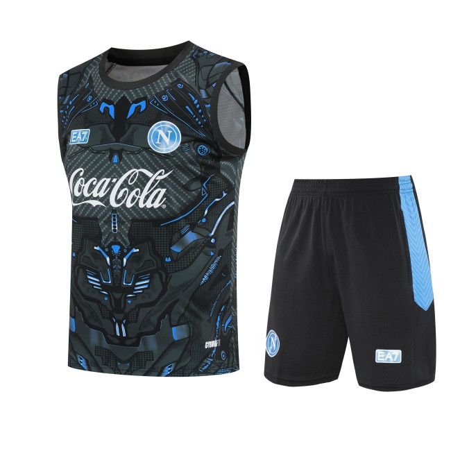 25-26 Napoli Grey Tank top and shorts suit