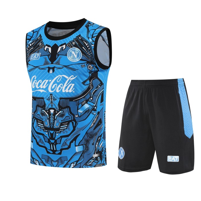 25-26 Napoli Blue Tank top and shorts suit
