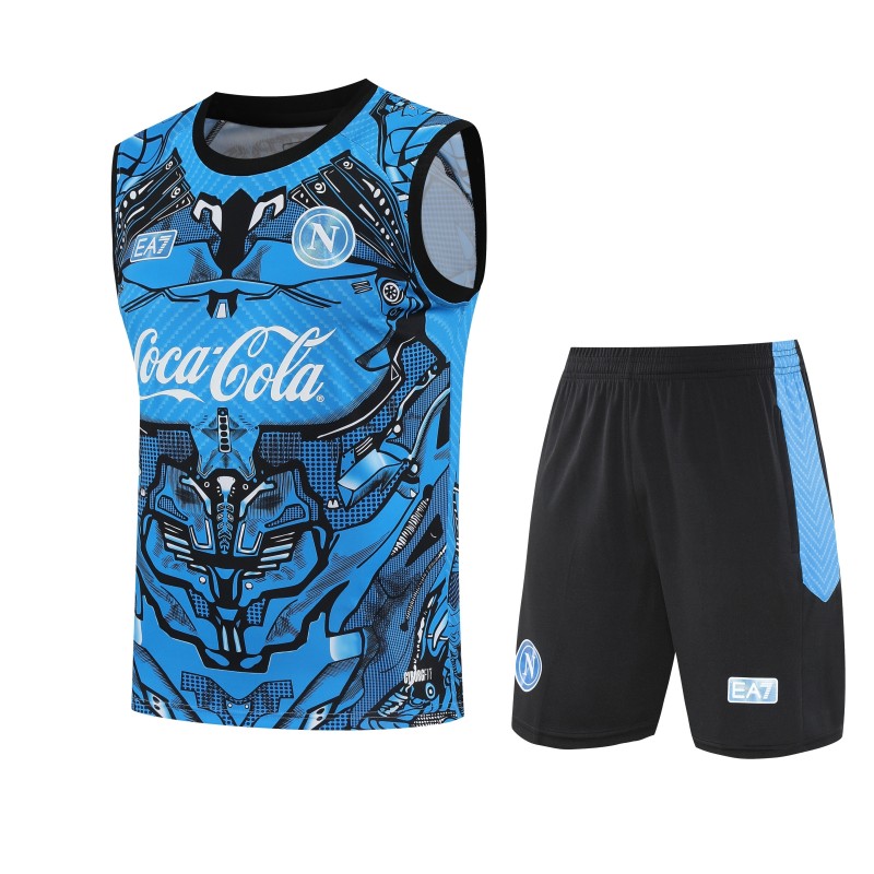 25-26 Napoli Blue Tank top and shorts suit