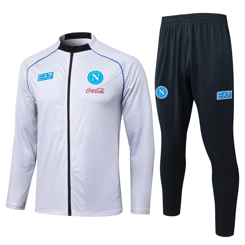 25-26 Napoli Light Gray Jacket Tracksuit