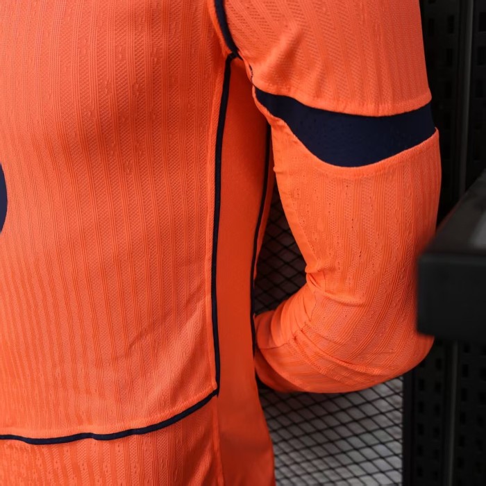 25-26 BAR Second Away Long Sleeve Player Version Soccer Jersey (长袖球员)