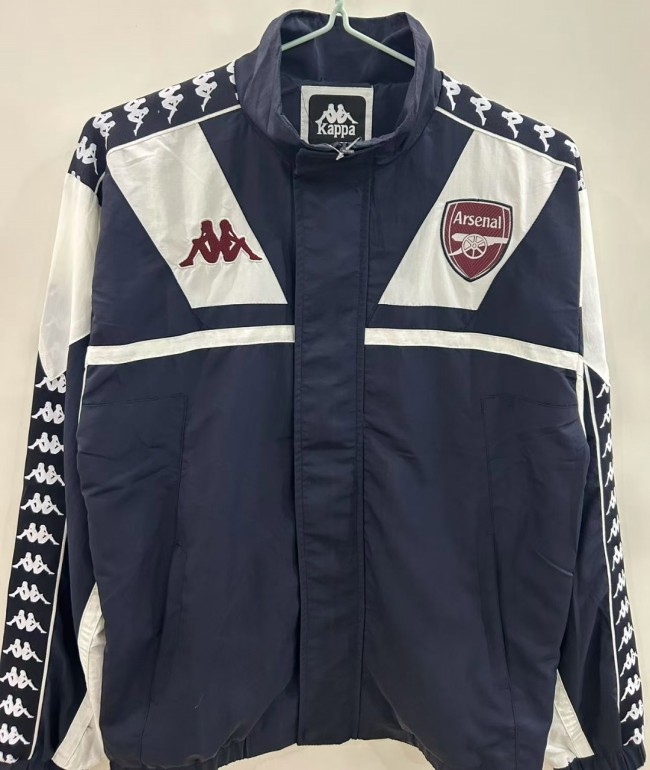 1976 ARS Black Embroidery Windbreaker