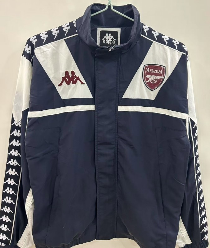 1976 ARS Black Embroidery Windbreaker