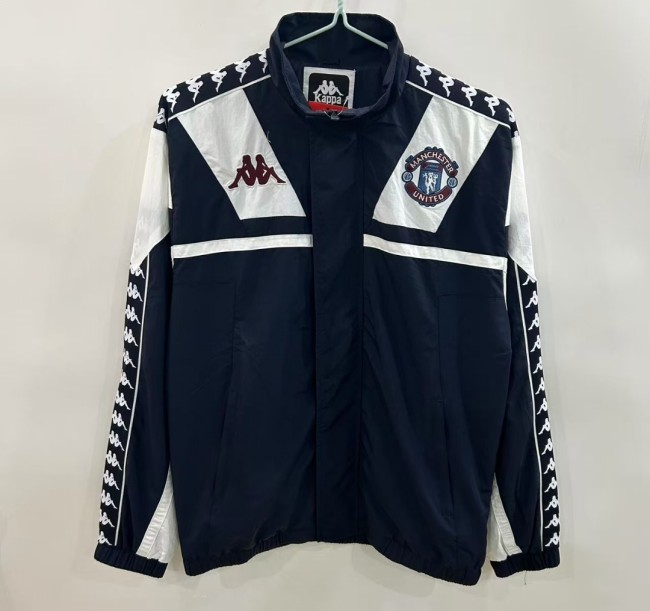1967 Man Utd Embroidery Black Windbreaker