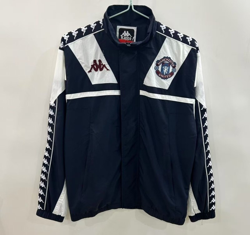 1967 Man Utd Embroidery Black Windbreaker