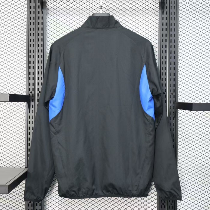 25-26 Man Utd Black Windbreaker