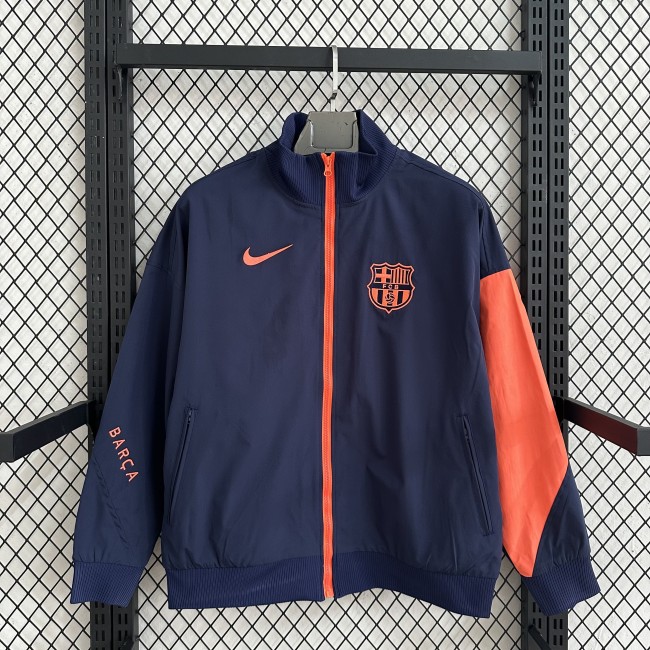 25-26 BAR Royal Bule&Orange Windbreaker